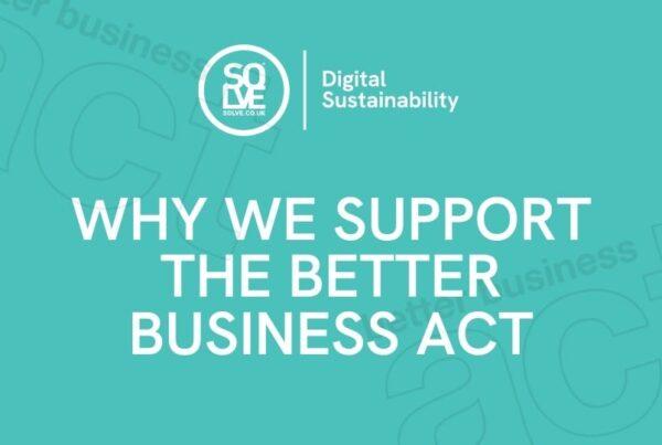 why we support the better business act