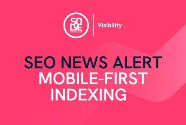 mobile first indexing