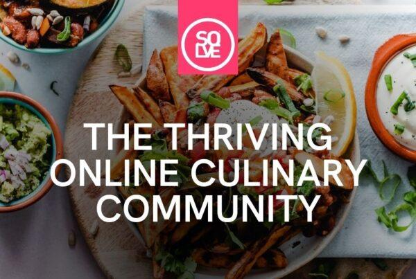 the thriving online culinary community