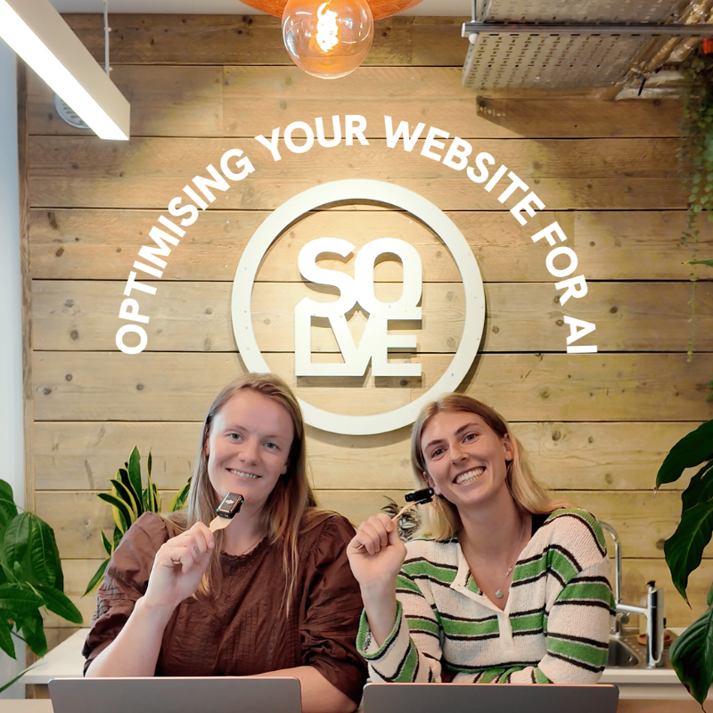 AI SEO optimisations thumbnail for youtube video