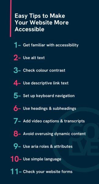 11 EASY Ways To Make Your Website Accessible 2