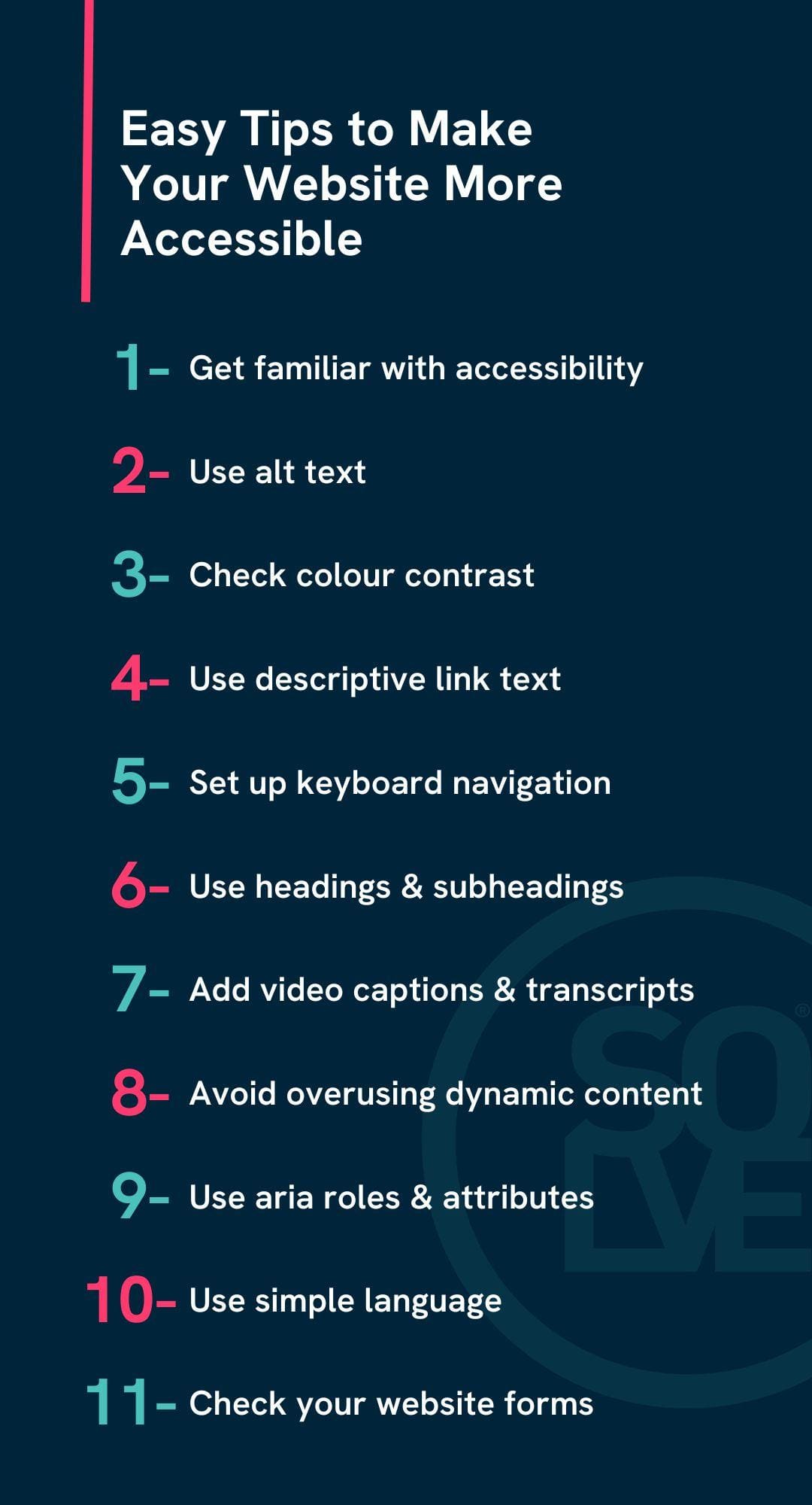 11 EASY Ways To Make Your Website Accessible - Solve