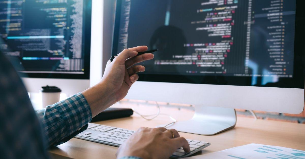 Top Website Development Trends to Watch in 2025 1 Website development trends in 2025 being added to a website