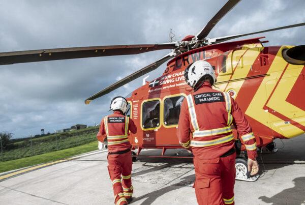 Cornwall Air Ambulance Trust Reports Upswing in Donations Following Launch of New Website 2