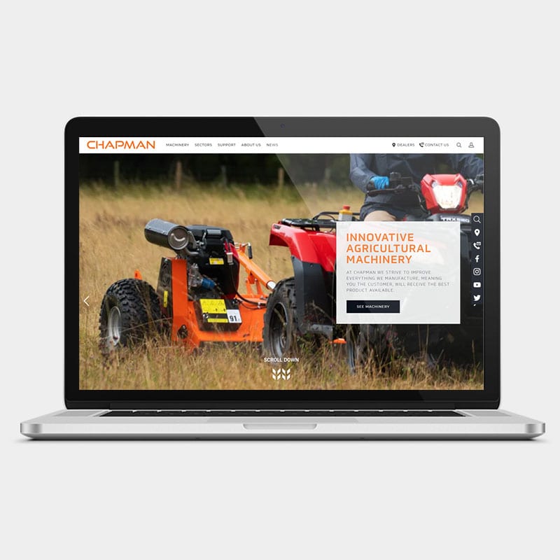 Chapman Machinery Website 1