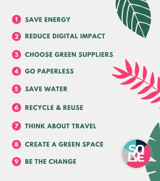9 Easy Tips to Make Your Business More Eco-Friendly - Solve