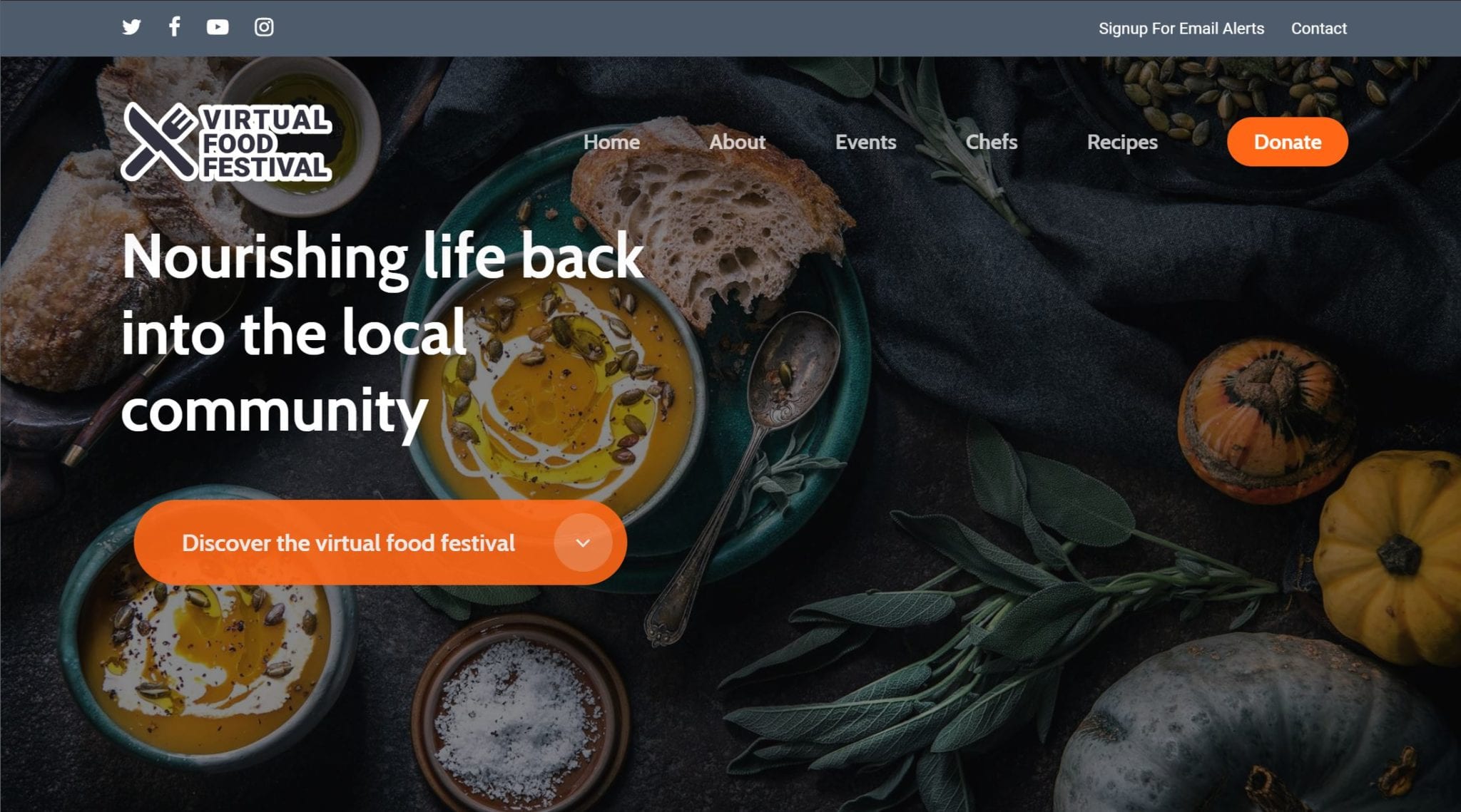 Virtual Food Festival: The Thriving Online Culinary Community 1 Virtual Food Festival: The Thriving Online Culinary Community 1