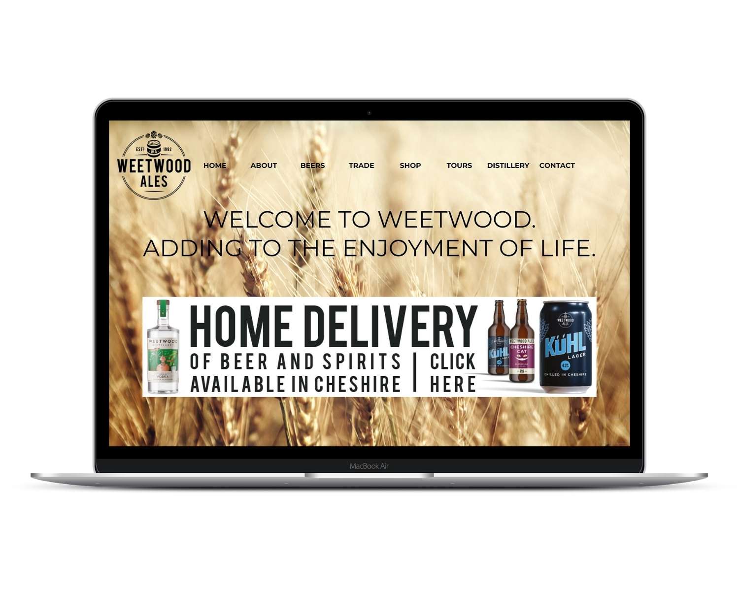 Weetwood Ales Website 1