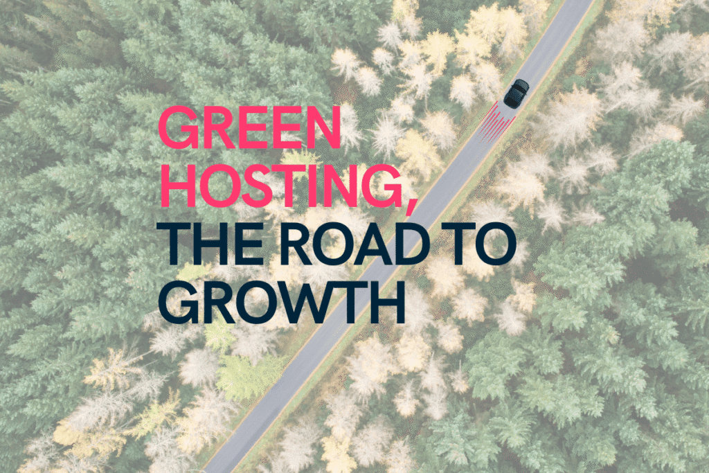 sustainable website design - green hosting
