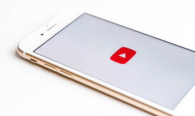 Youtube on mobile phone