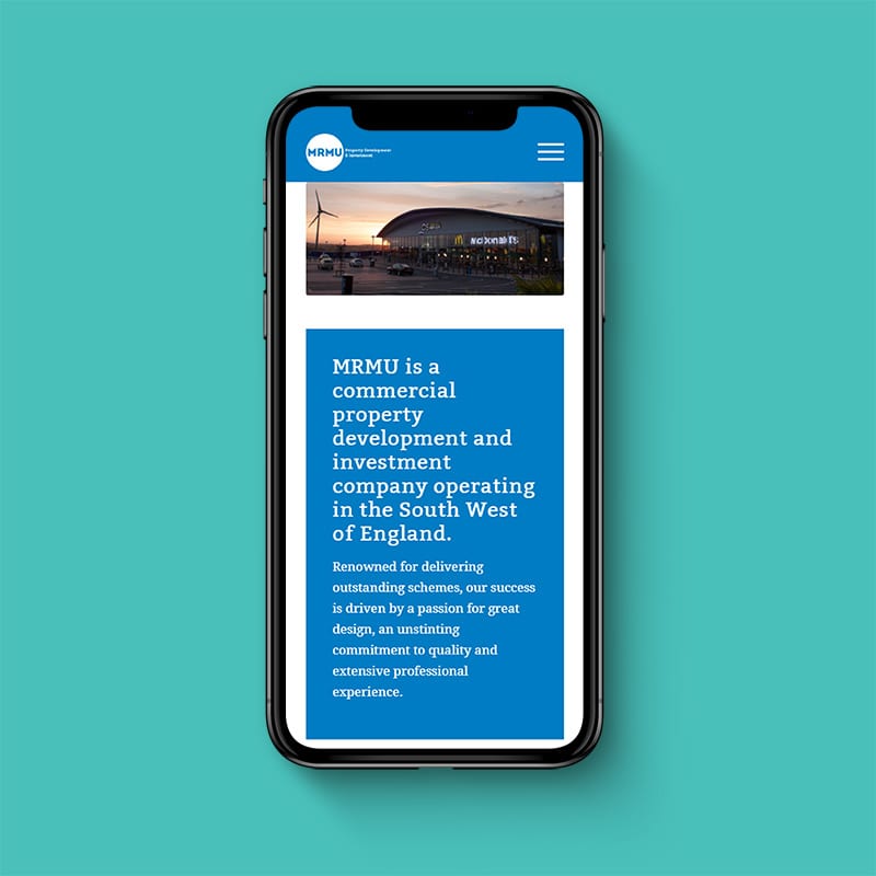 MRMU Ltd Website 2 MRMU Ltd mobile example by solve web media