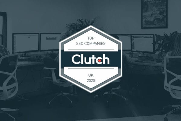 Solve Recognised as a Top SEO Company in the UK 3 Clutch Top SEO Company Banner