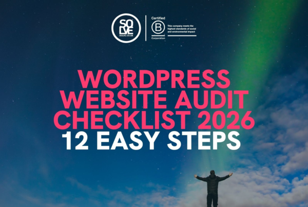 wordpress website audit checklist 2026